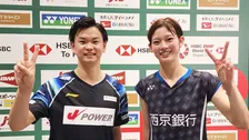 バド・渡辺勇大＆田口真彩が1回戦突破　初出場の田口は「緊張もありましたけど、良い部分出せたかな」【ジャパンOP】