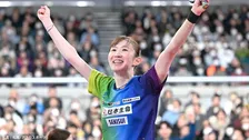 早田ひな4連覇へ、佐藤瞳にストレート勝利 ！ 張本美和らとともに4強入り【全日本卓球・準々決勝】