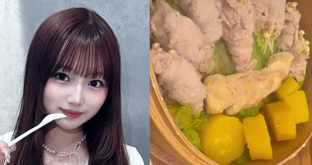 【辻󠄀希美・長女】希空さん　「おばあちゃんがせいろ蒸し作ってくれた❤」「ずっと食べてみたかったのー！！」