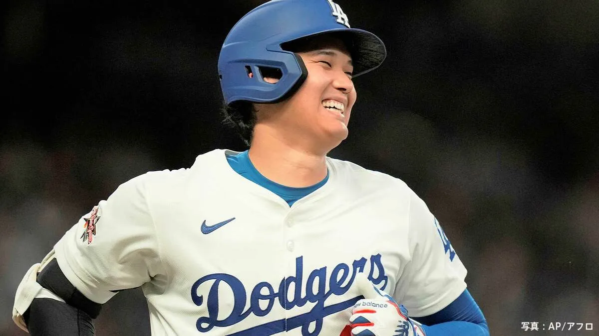 大谷翔平、第2打席は一ゴロ...特大ファールで本塁打ならず苦笑いも、第1打席では中安から先制のホーム
