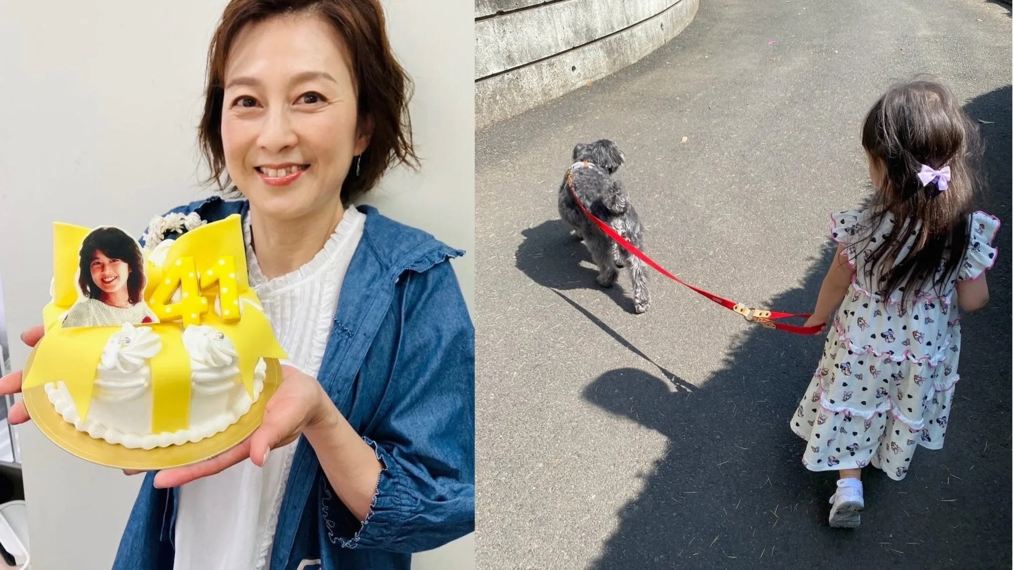 【森尾由美】初孫も愛犬も “お互いをお世話” 　微笑ましい光景にフォロワー共感「お姉さんになってる」