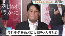 食料品の消費税1％めぐり税制改正大綱の原案　政府が提示　農林漁業者に給付金を明記