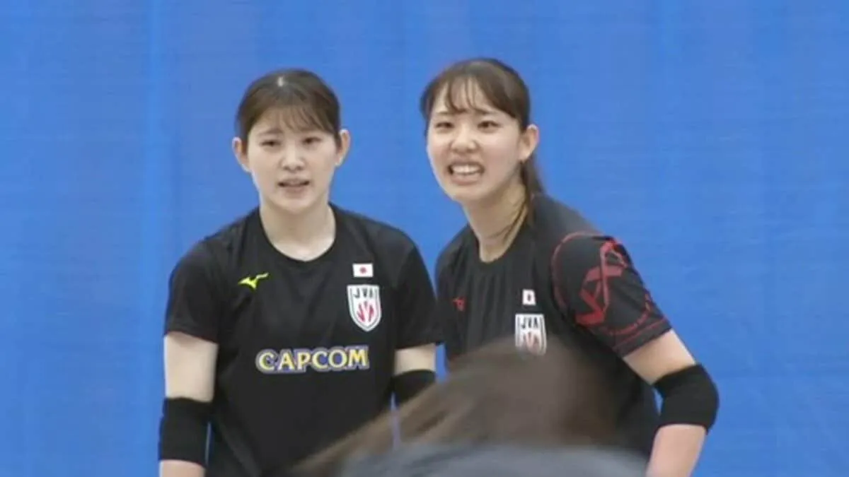 バレー女子日本代表が世界1位イタリア戦を前に当日練習 司令塔・関菜々巳「率直に楽しみ」【ネーションズリーグ】