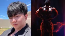 【横川尚隆】「ガンダム」「スーパーサイヤ人」など反響続々　圧巻の筋肉ポージングを披露「待ち受けなどにどうぞ」