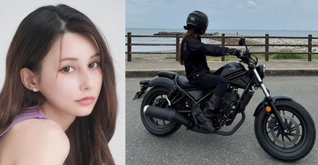 【 ダレノガレ明美 】　新たなバイクを「お迎えしようかなー」と検討　「めちゃくちゃ乗りやすい　足つきもよし、軽い！」