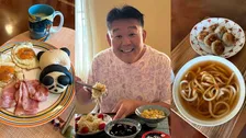 【 花田虎上 】　伊勢丹の催事で出会った“めちゃくちゃ美味い”にら餃子を大絶賛「また食べたいなぁ」　翌朝には名店チャーハンと黒酢の酢豚で「モーニング中華」