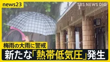 新たな「熱帯低気圧」が発生…11日（木）にかけ沖縄・奄美地方では“警報級の大雨”おそれも【news23】
