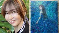 【 工藤静香 】二科展出展を報告 「出展２日前まで出すかウジウジと弱気に」　完成作に「koki,に見えてしまうのは私だけ？」の声