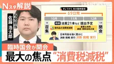 “『責任ある積極財政元年』の幕開け”　臨時国会開会も…参院はいまだ少数与党で“野党工作”が必要？【Nスタ解説】