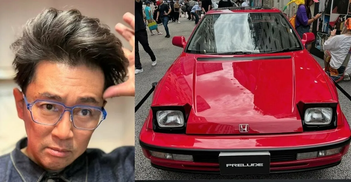 【 ビビる大木 】　憧れの名車を紹介　「買わなかったけど、やはりカッコイイ」　当時を懐かしむ　【 Honda PRELUDE（プレリュード） 】