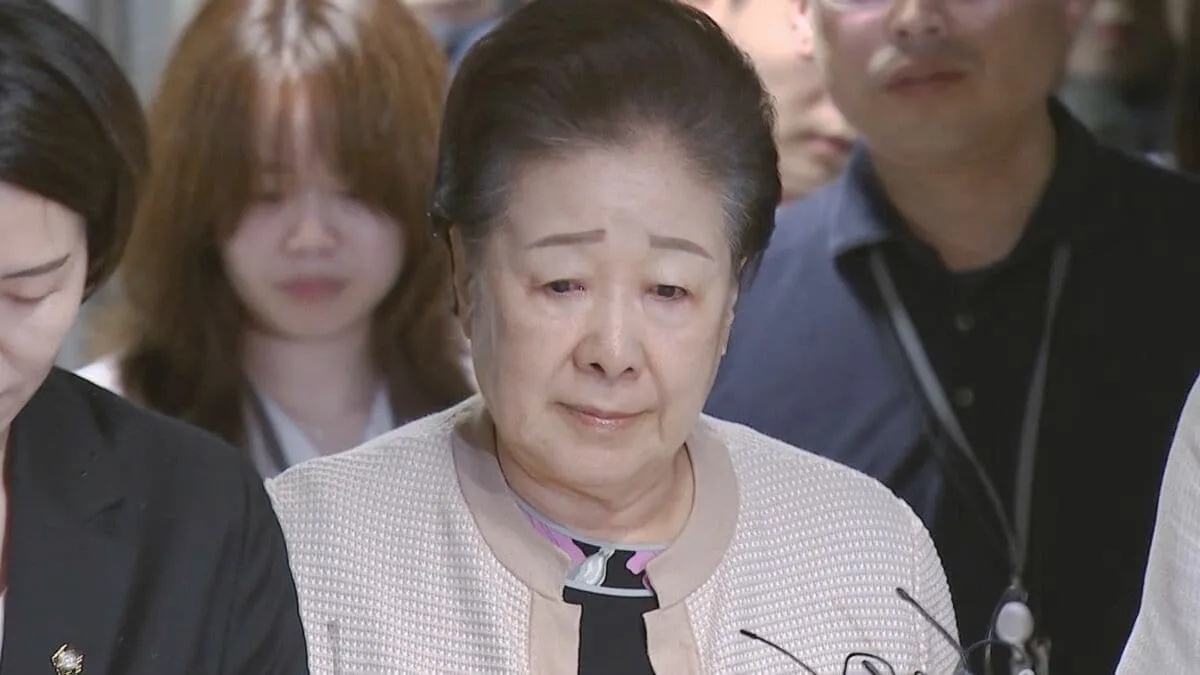 【速報】旧統一教会・韓鶴子総裁の事情聴取終わる　記者団に「違います」と事件への関与を否定