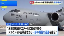 カタールの米軍基地から一部の職員が撤退 イランの警告をうけ「予防措置」　米メディアが報道