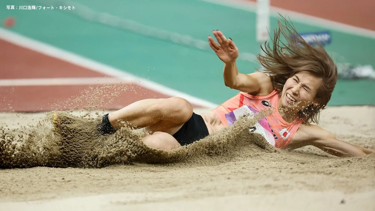 女子走幅跳・前回女王の秦澄美鈴は6m20でメダル逃すも4位、初出場の竹内真弥は8位【陸上・アジア選手権】