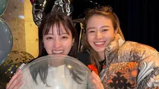 【 山本舞香 】　親友・橋本環奈の誕生日パーティーにサプライズ出席　「歳を重ねるたびに、思い出もどんどん増えていくのが嬉しいね」