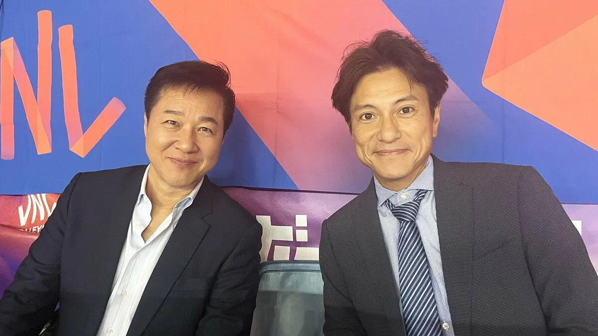 新しい戦力にニンマリ　川合俊一会長、決勝ラウンドは「宮浦健人がどれだけ決められるかが大事」【ネーションズリーグ】