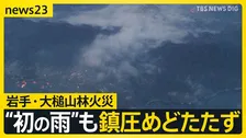 【岩手・大槌山林火災】「嬉しいけどこんなもんじゃ足りない」発生6日目で“初めての雨”も鎮圧のめどたたず…町民の3割に避難指示【news23】