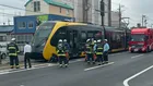 50代男性が次世代型路面電車「LRT」の下敷きに 搬送時意識ありも大量に出血　現場周辺の映像に男性が車両に向かって歩く姿　宇都宮市