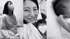 【 福田彩乃 】「先日無事に第二子を出産しました」モノクロ写真で詩情たっぷりに投稿「3歳と0歳の2人育児がスタート」