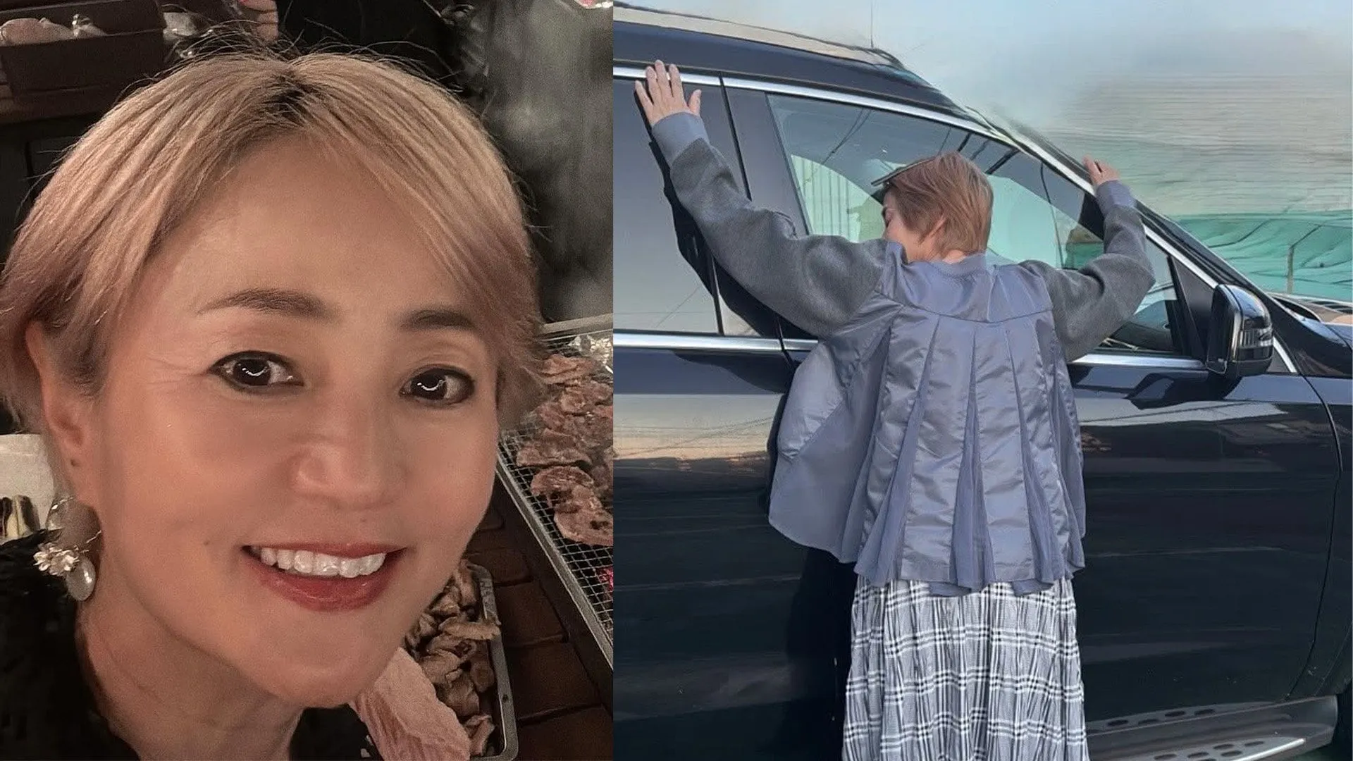 【 橋本志穂 】　「いざ、手放すとなると急に寂しい」　愛車との「別れ」の写真を公開　「複雑な思いのハグ」