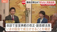 高市総理と日本維新・吉村代表が党首会談へ　定数削減法案と副首都法案の扱い、国会の会期延長について協議か