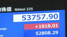 【速報】日経平均株価　一時1800円以上値上がり　初めて5万3000円の大台を突破　衆院解散報道受け