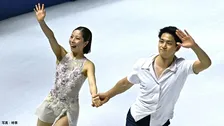 ペア金メダルの“りくりゅう”木原龍一「ペア大国と言われる日本に」思わぬアクシデントも笑顔で氷上彩る【エキシビション】
