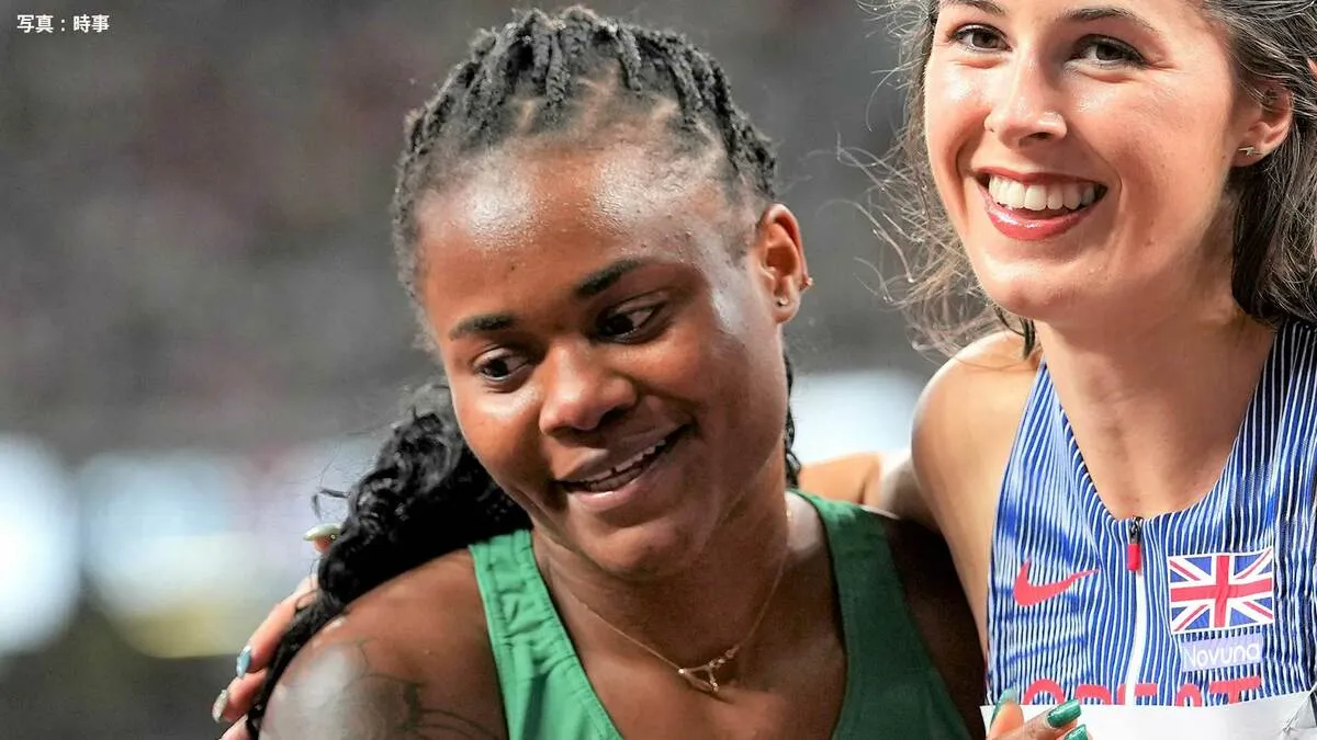 女子100m　小さな島国“セントメ・プリンシペ”から唯一出場のセメドは準決勝進出ならず　フレイザープライスは組2着で予選突破【世界陸上】