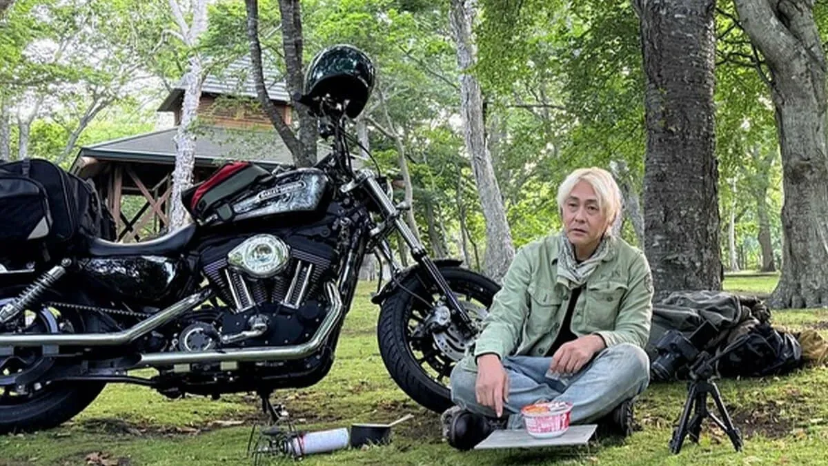 【ヒロシ】　愛車ハーレーで1週間の北海道バイク旅「また一つやりたいことをかなえました」　トラブル続きでも「愉快な旅だった」