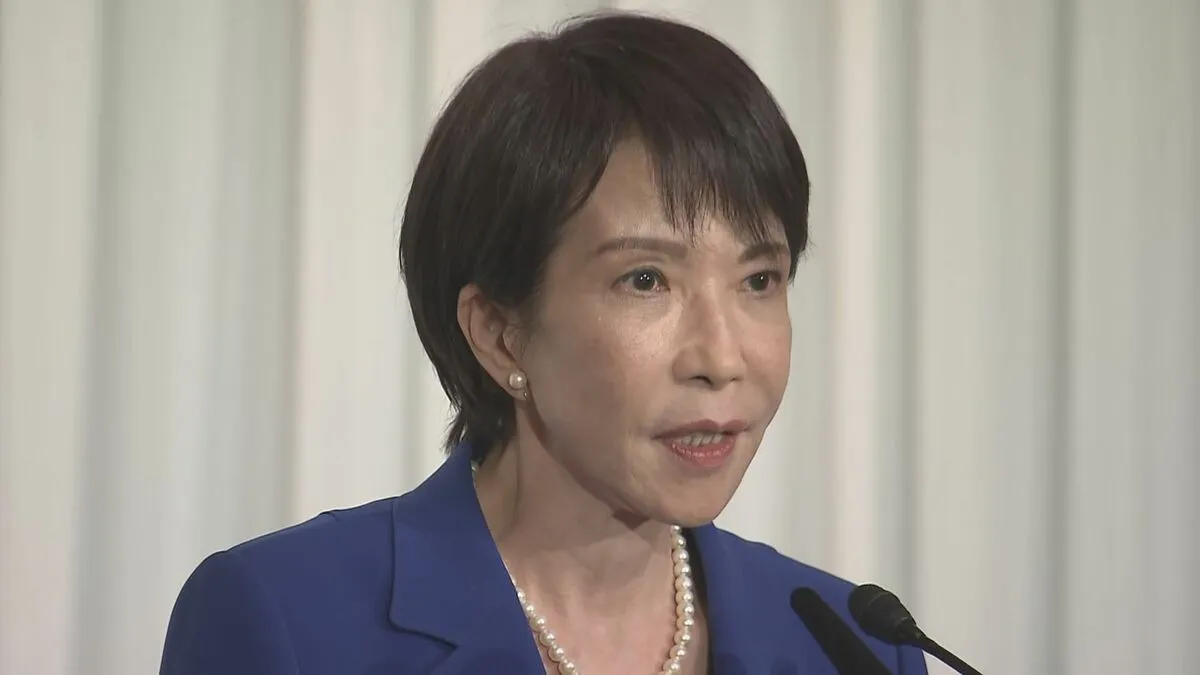 高市新総裁に「期待する」66％　JNN世論調査