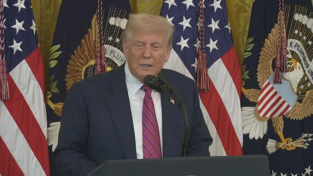 トランプ氏「日本は初めてアメリカに対して市場を開いた」　関税合意めぐり