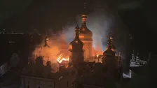 ウクライナでドローン攻撃により歴史的修道院が焼失　キーウなど各地で少なくとも9人死亡か　ロシア側は修道院への攻撃は否定
