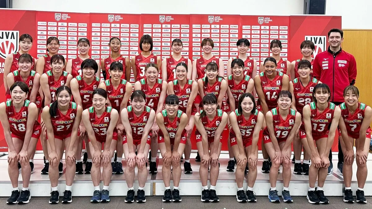 バレー女子日本代表、秋本美空「勝利に貢献できるように」、新主将・石川真佑「いい方向に向かって」【全選手コメント】