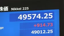 【速報】日経平均株価 一時900円超上昇　前日のニューヨーク市場での株高引き継ぐ