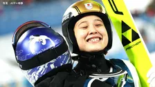 スキージャンプの丸山希が日本勢メダル第1号！初出場で銅メダル獲得「すごくうれしい」【ミラノ五輪】