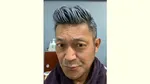 【 山口智充 】「白髪でリーゼントスタイル！」チャレンジ　〝『はくはつ』って読むことにします！〟つかのまの変身を楽しむ