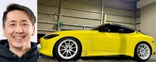 【 レーシングドライバー・松田次生 】 「僕のRZ34　街乗りからサーキット仕様へ　やっぱり黄色ボディーに白ホイールが、めっちゃ似合う」