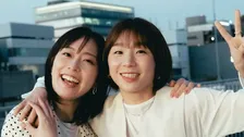 【 高橋成美 】　元卓球・石川佳純との対談オフショット公開　異種目「元五輪代表」の豪華コラボ写真に「おふたりとも体幹がしっかりしている…！」