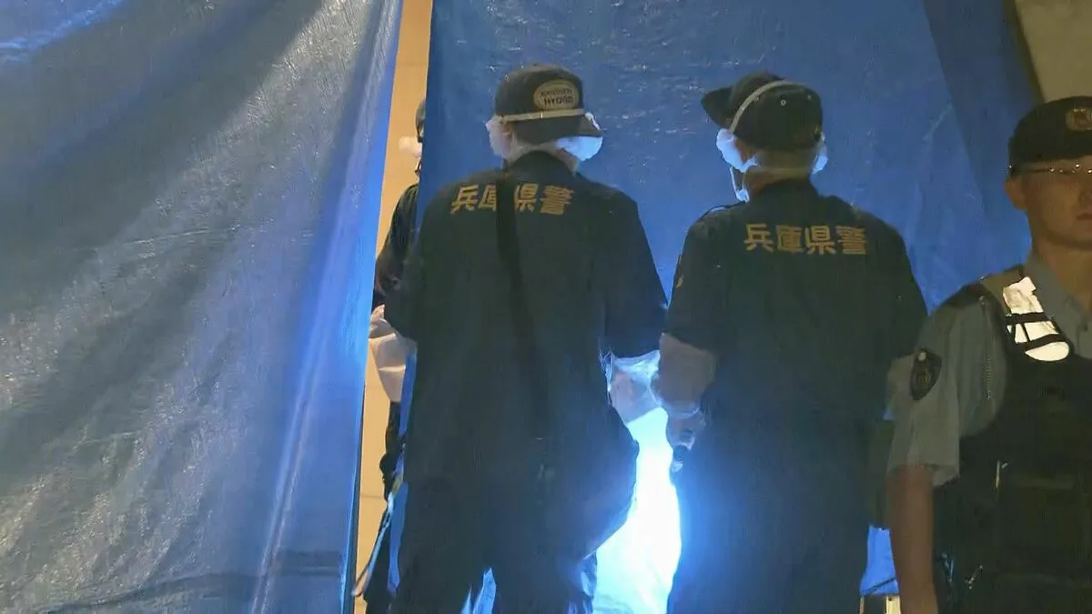【速報】神戸のマンションで女性が刺殺された事件　兵庫県警が30代の男の身柄を確保