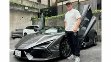 【 髙田延彦 】　来年の65歳に向けたクルマ選びを開始　試乗第1弾は　「ランボルギーニ・レヴエルト」　武井壮も「イカしてる！」と絶賛