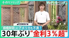 長期金利30年ぶりに3%超　「高市政権『積極財政』に対する市場の警戒」　同じ3%でも30年前とは大きく違う厳しい現状・・　”外圧”も強まる中　日本の対応は？ 【サンデーモーニング】
