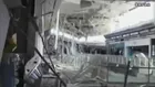 「イオンモール熊本」内部の映像を公開　天井が落ち散乱、通路をふさぐ様子も　警察庁