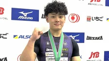 3つの大学新記録を樹立、早大・東楽映が全日本の頂点に、20歳のホープが圧巻の強さを披露【ウエイトリフティング】