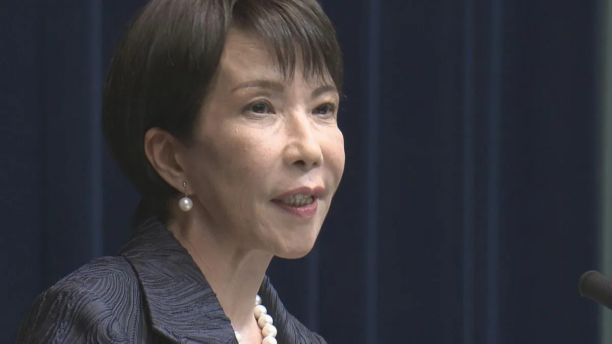 【速報】高市総理、野党からの政策提案 基本政策と矛盾しない限り原則受け入れる考え示す