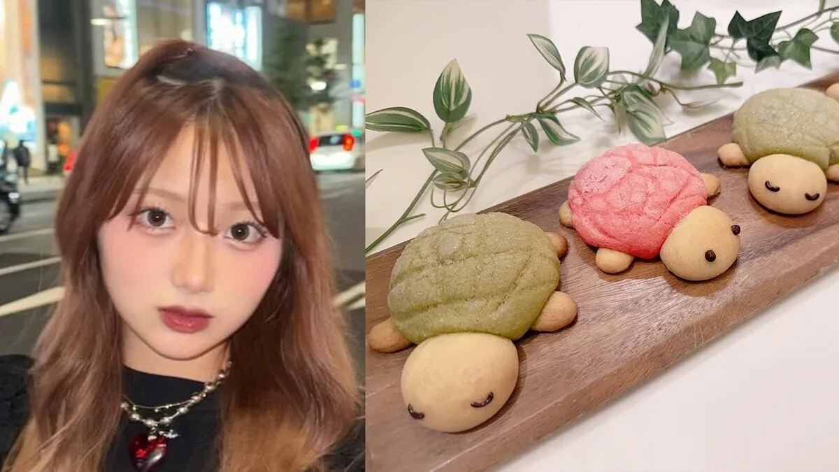 【辻希美・長女】希空 「焼く前から可愛い」 緑とピンクのかわいすぎる 「カメロンパン」を披露