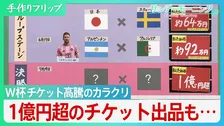 W杯　チケット高騰のカラクリ「ダイナミック・プライシング」導入　1億円超のチケット出品も「サッカーで世界を一つに」というFIFA理念は…【サンデーモーニング】