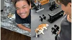 【 いぬ 】照英の愛犬「パピコ」が「監督」に　「ベンチプレス120kgあげる事が、今の目標だ！」