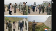 金総書記の妹らが国境線付近の要塞化工事を視察　北朝鮮メディア