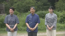 天皇皇后両陛下と愛子さま　那須御用邸で静養　おそろいのかりゆし姿で散策　愛子さまのワールドカップ話も