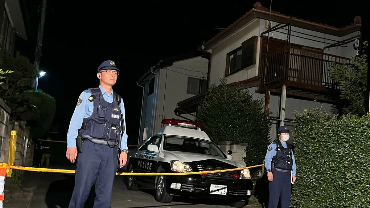 「夫と子どものけんか」女性から通報、同居男性（36）の首を絞めて殺害しようとしたか　59歳の男を現行犯逮捕　男性は意識不明の重体　群馬・玉村町　