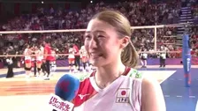 石川真佑が涙「ここを勝てば強くなれる」佐藤淑乃「世界一を目指して」和田由紀子「声援があったから」【試合後コメント】
